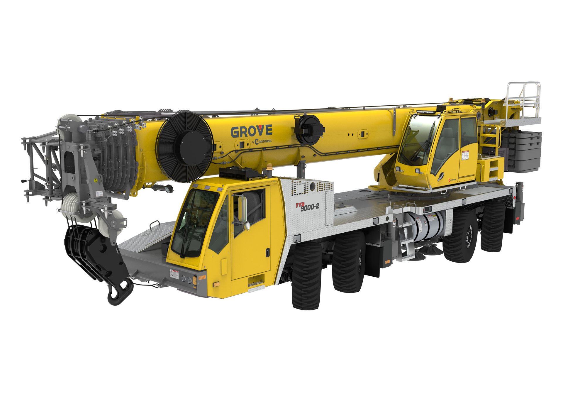 Grove Tts9000 2 Truck Crane 6329bf7bc4ca0