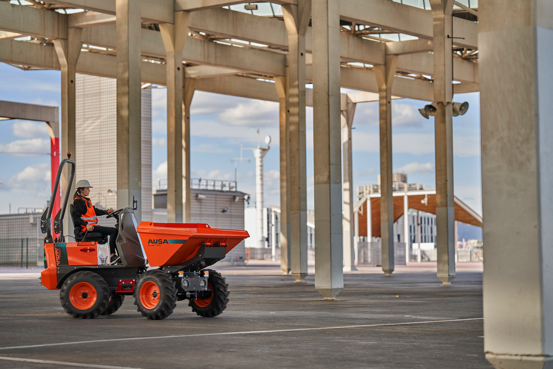 Ausa D151 Aeg Electric Site Dumper