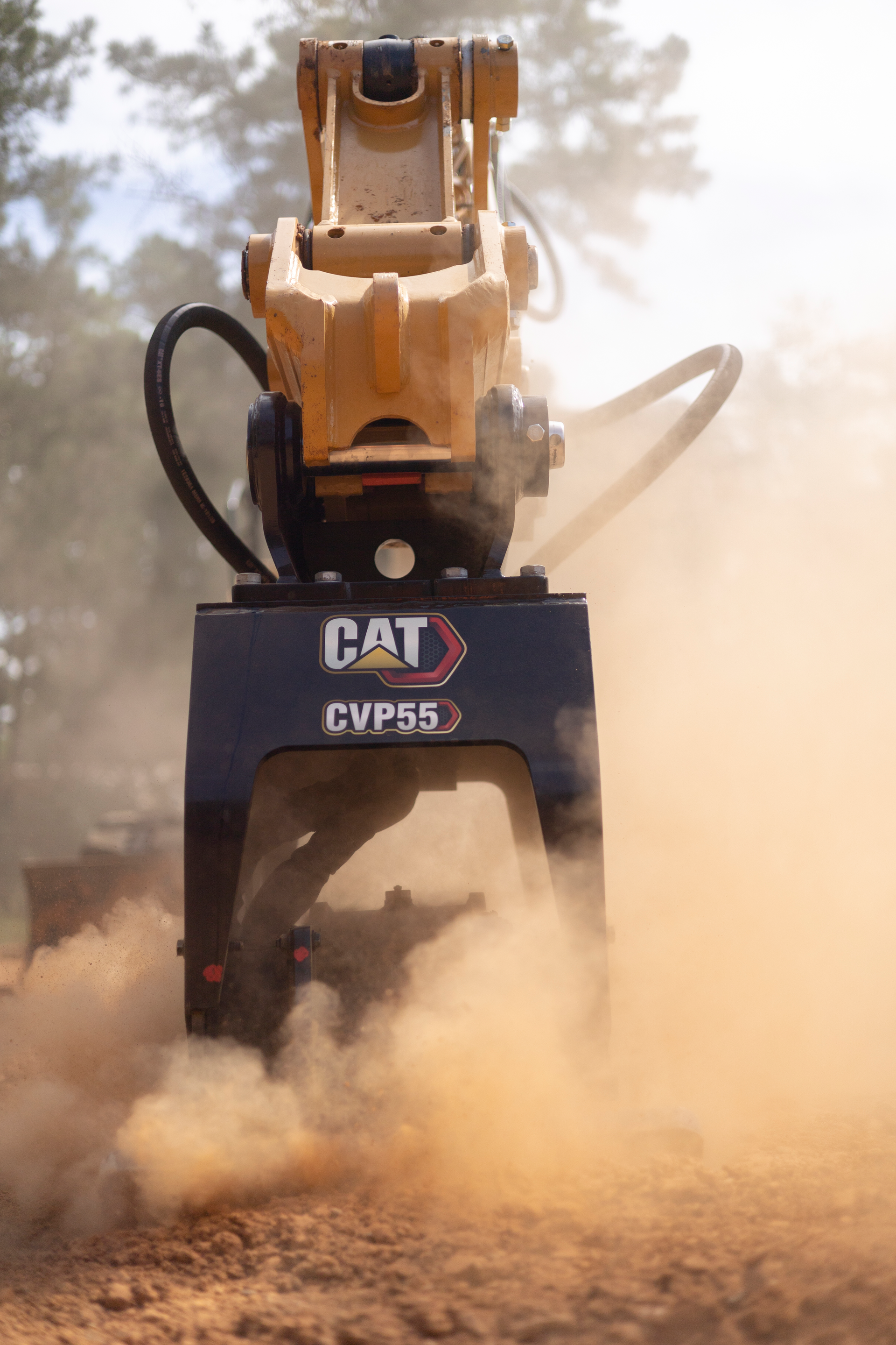 Cat Cvp55 Compactor