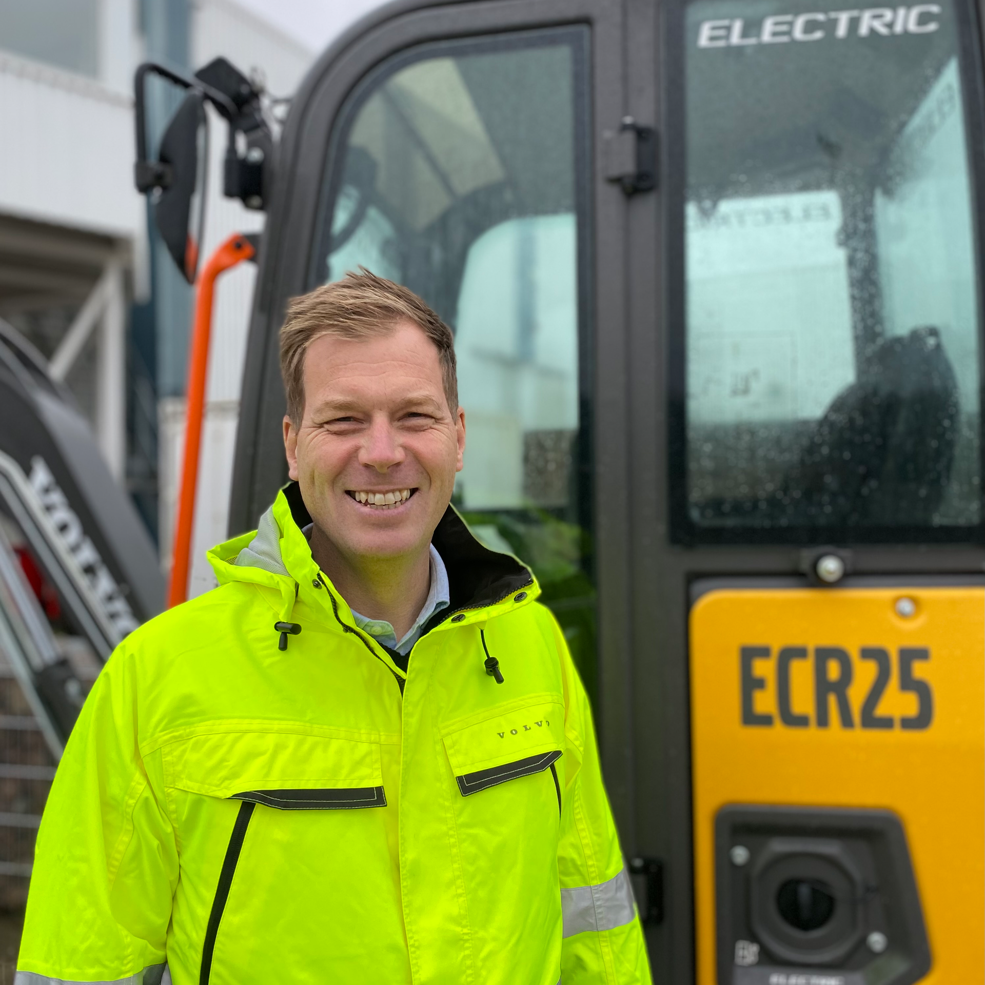 Fredrik Tjernstr&ouml;m, Electromobility Solutions Sales at Volvo CE.