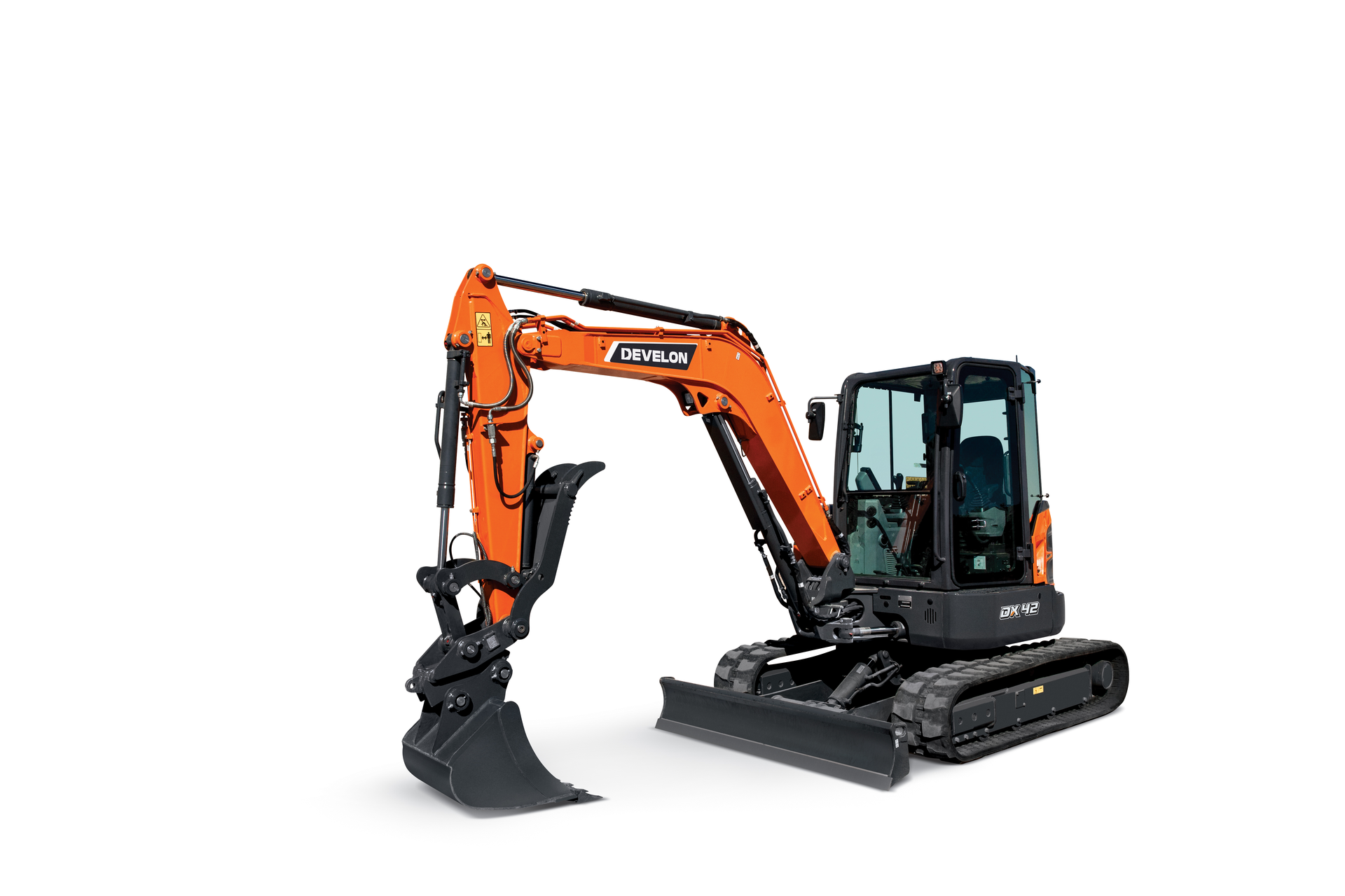 Develon Dx42 7 Mini Excavator