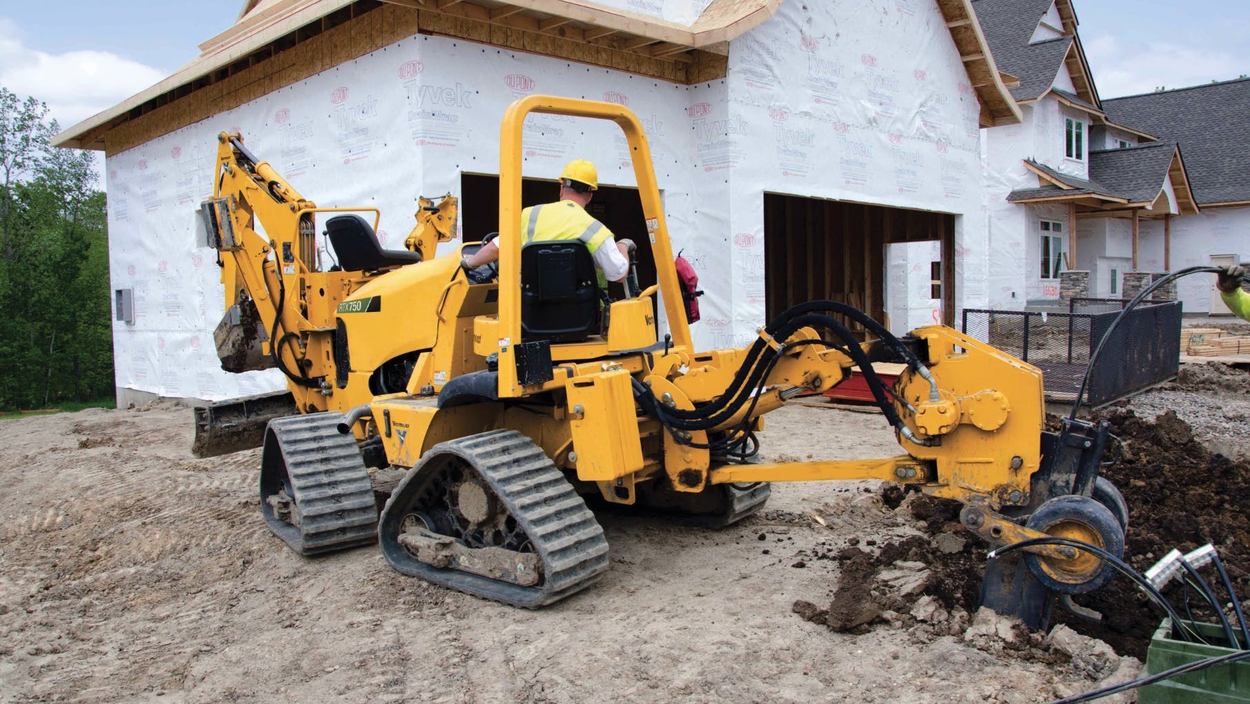 Ride-on cable plow/trencher combinations have become increasingly popular because of their versatility.