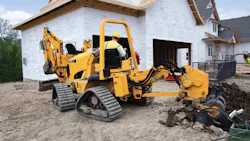 Ride-on cable plow/trencher combinations have become increasingly popular because of their versatility. Ride-on cable plow/trencher combinations have become increasingly popular because of their versatility.