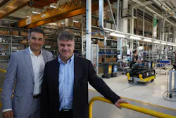 Stefano Pampalone, president construction at CNH Industrial, and Federico Bullo, head of construction Europe. Stefano Pampalone, president construction at CNH Industrial, and Federico Bullo, head of construction Europe.