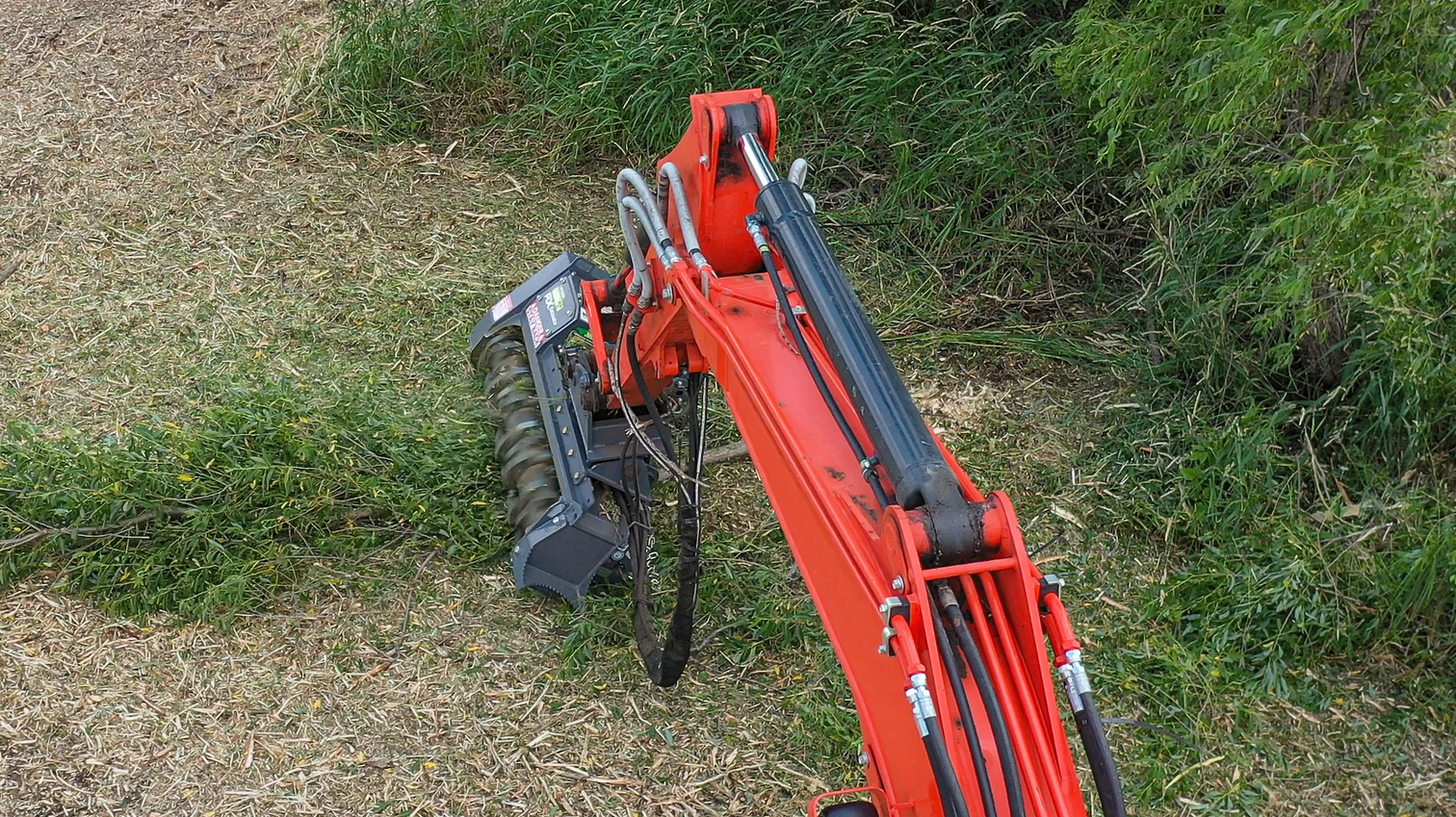 Loftness Tilt Hitch Excavator Attachment