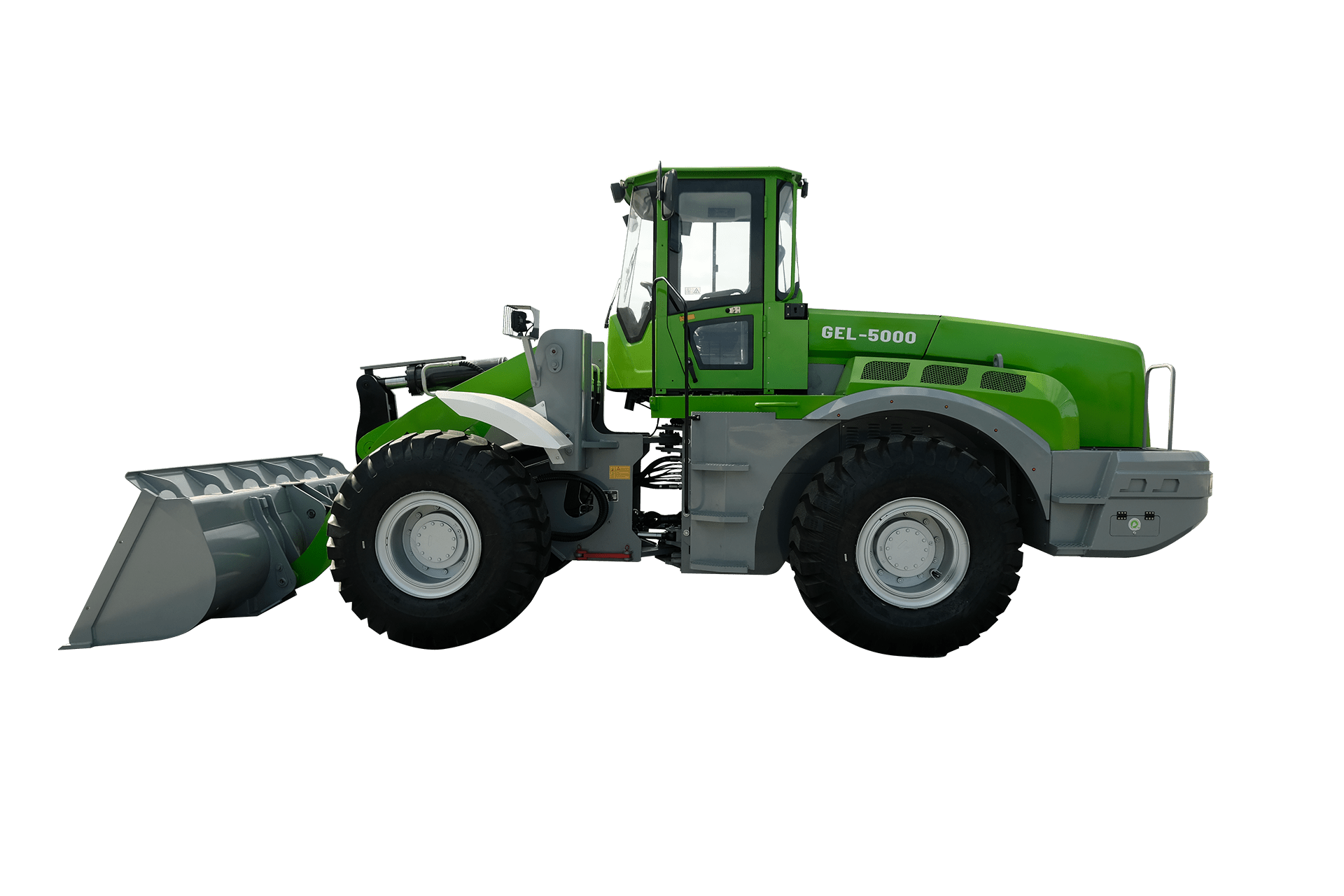 The Port of Baltimore has purchased a GEL-5000 wheel loader with an operating weight of 39,683 pounds and a 3.9-cubic-yard bucket.
