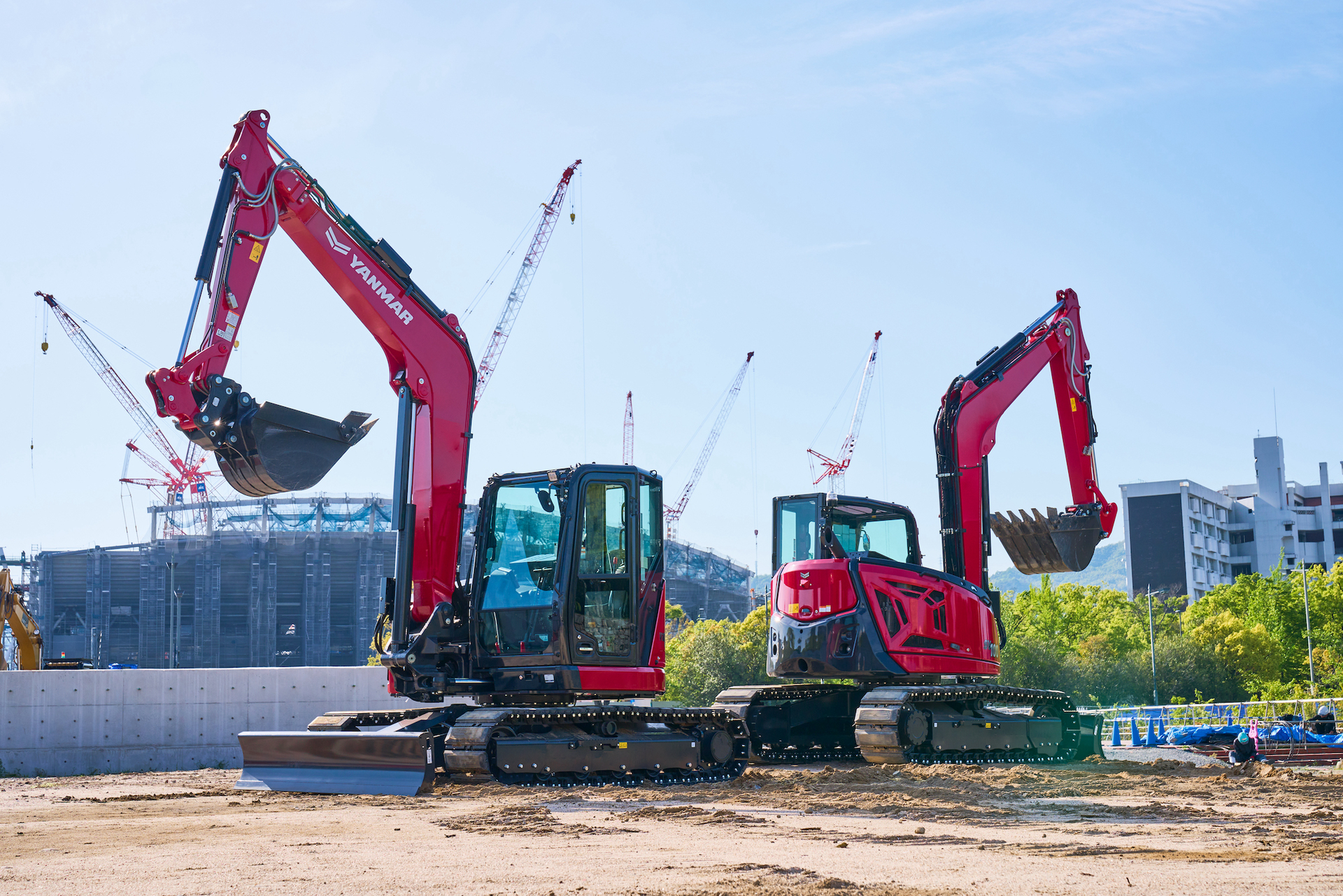Yanmar mini excavators