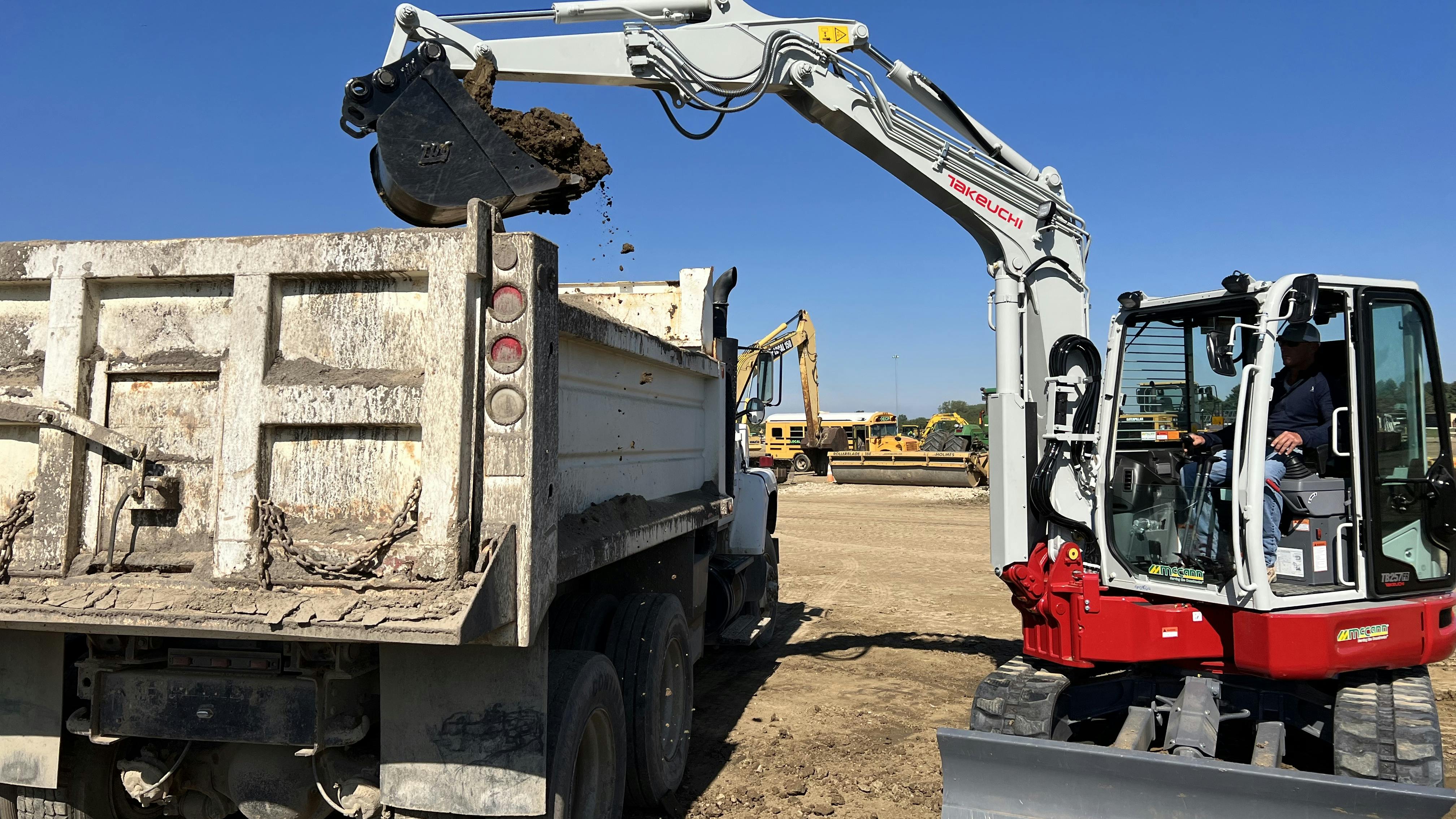 Takeuchi TB257FR excavator