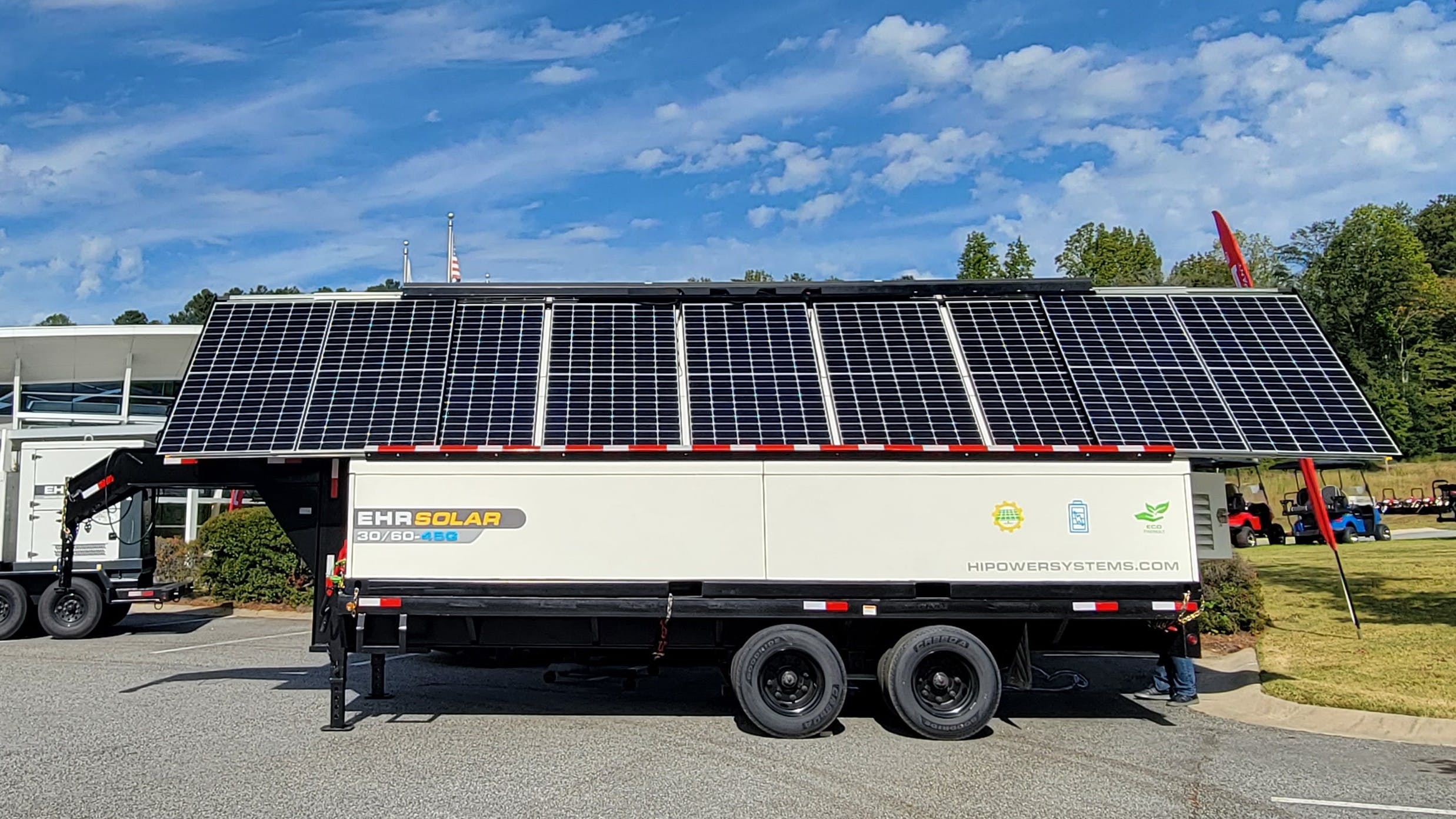 Hipower solar battery generator