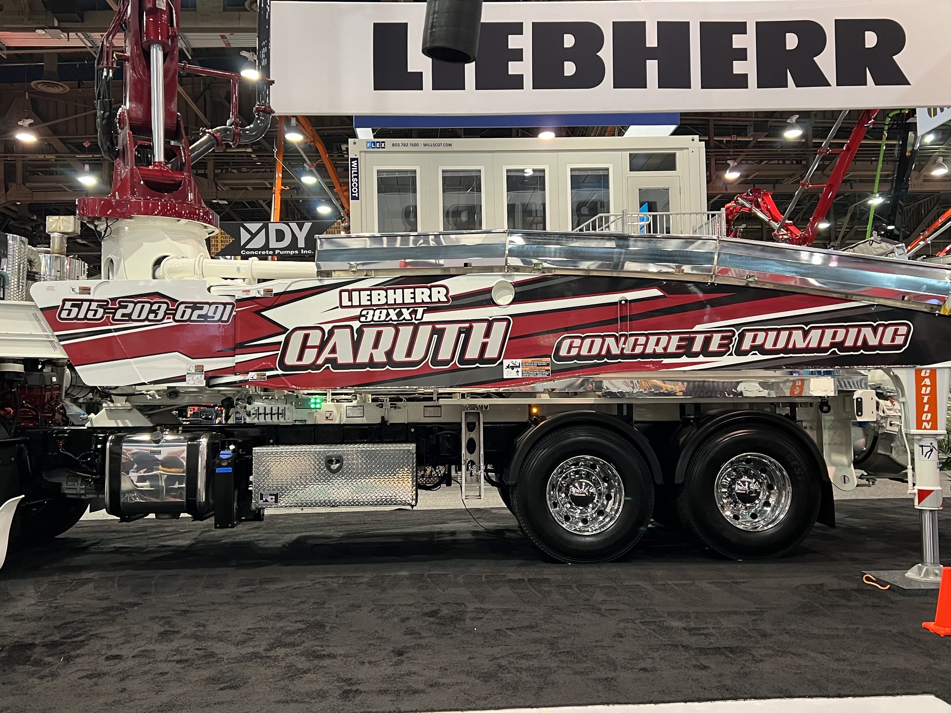 Liebherr 38 XXT concrete pump