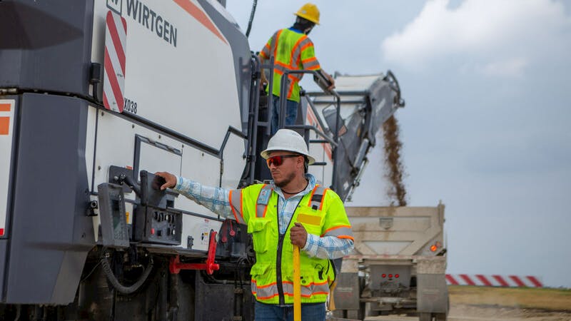 Trimble Roadworks Paving Control Platform