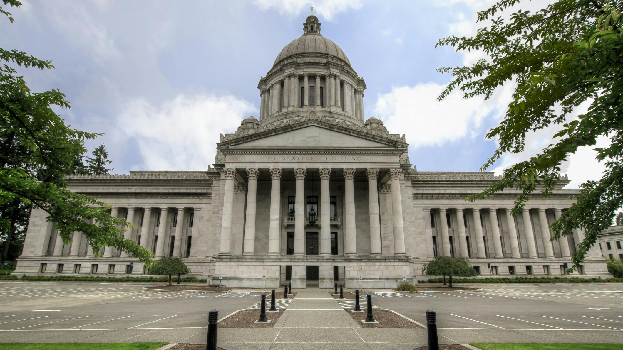 State capital in Olympia, Washington.