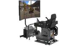 The latest training simulator systems include the backhoe loader and hydraulic mining shovel. The latest training simulator systems include the backhoe loader and hydraulic mining shovel.