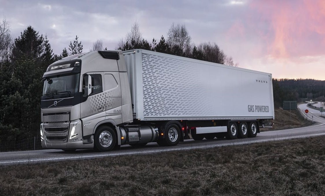 Use of Westport's engine technology will allow use of renewable fuels in truck such as this.