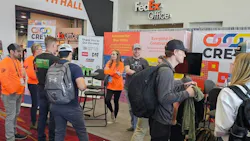 Crew Collaborative's full booth at Conexpo 2023. Crew Collaborative's full booth at Conexpo 2023.