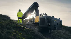 The Epiroc T30 R drill has 19 kW of drilling power. The Epiroc T30 R drill has 19 kW of drilling power.