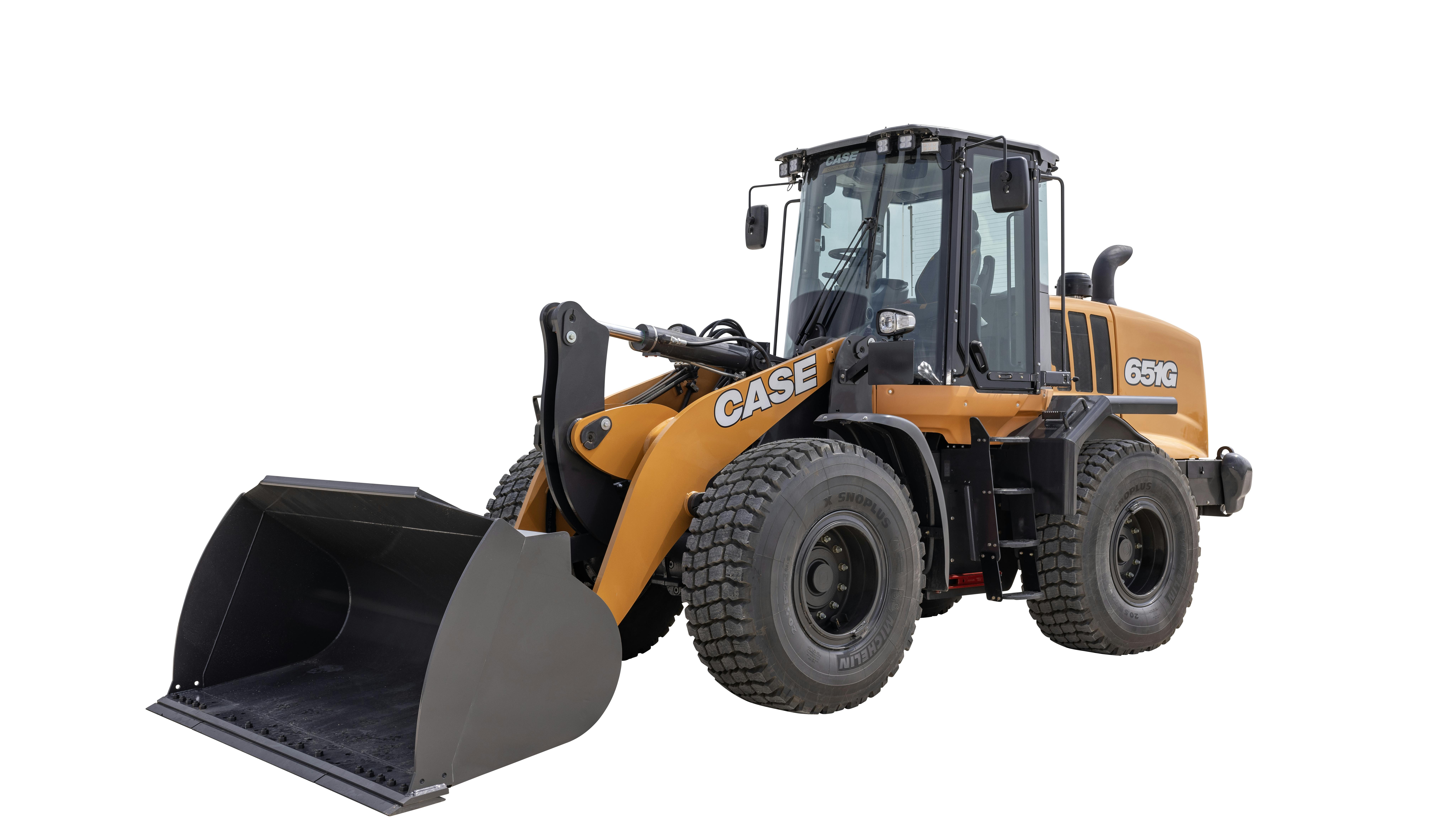New Case 651G loader boasts 172 horsepower.