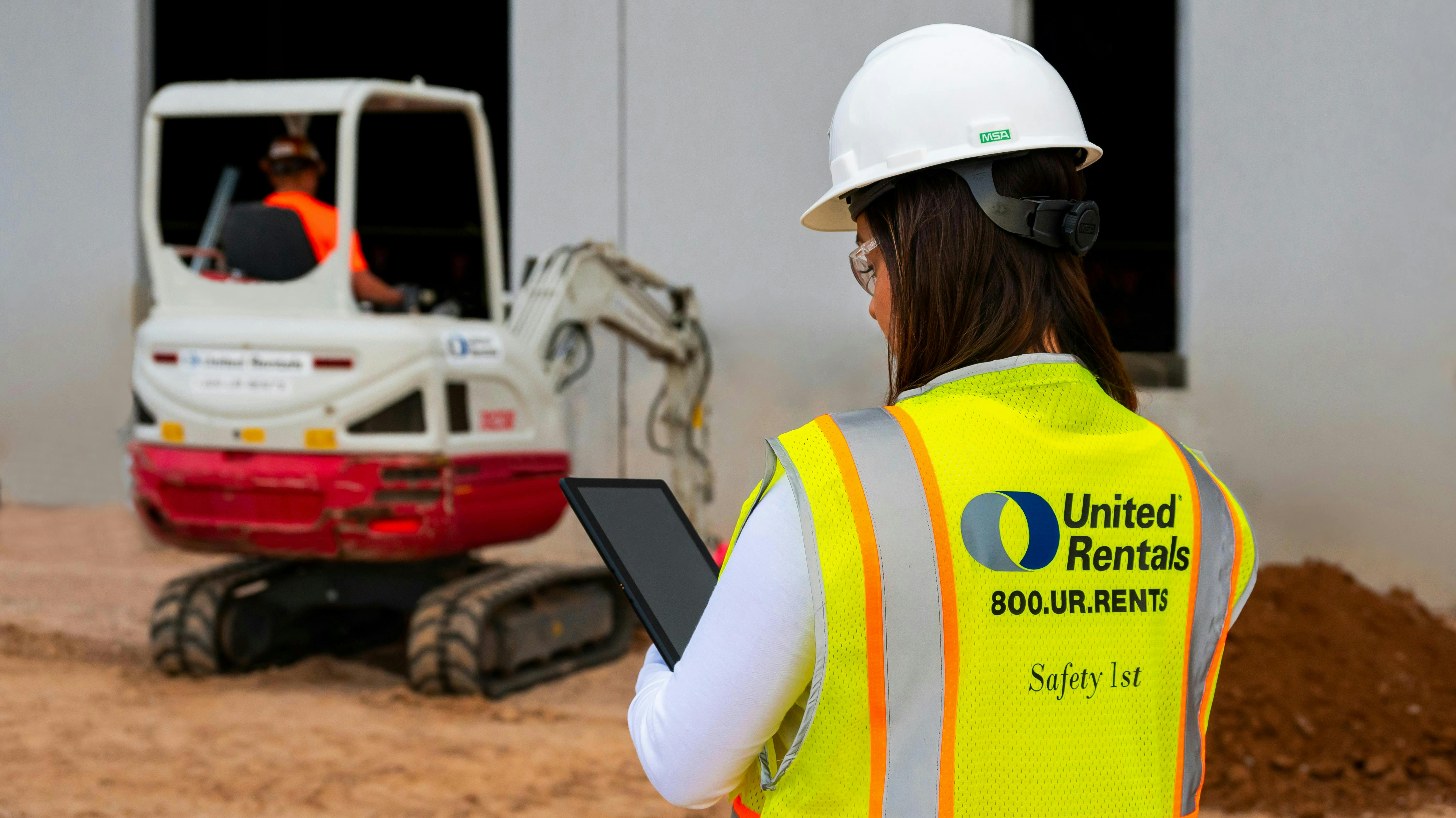 United Rentals says 70% of its revenue comes from customers who use digital tools.