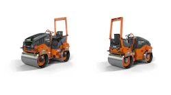 New Hamm rollers are powered by a 48V battery. New Hamm rollers are powered by a 48V battery.