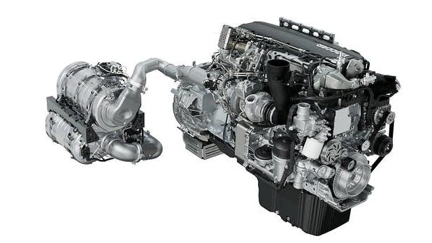 The Paccar MX-13 will be available in a CARB-compliant version.