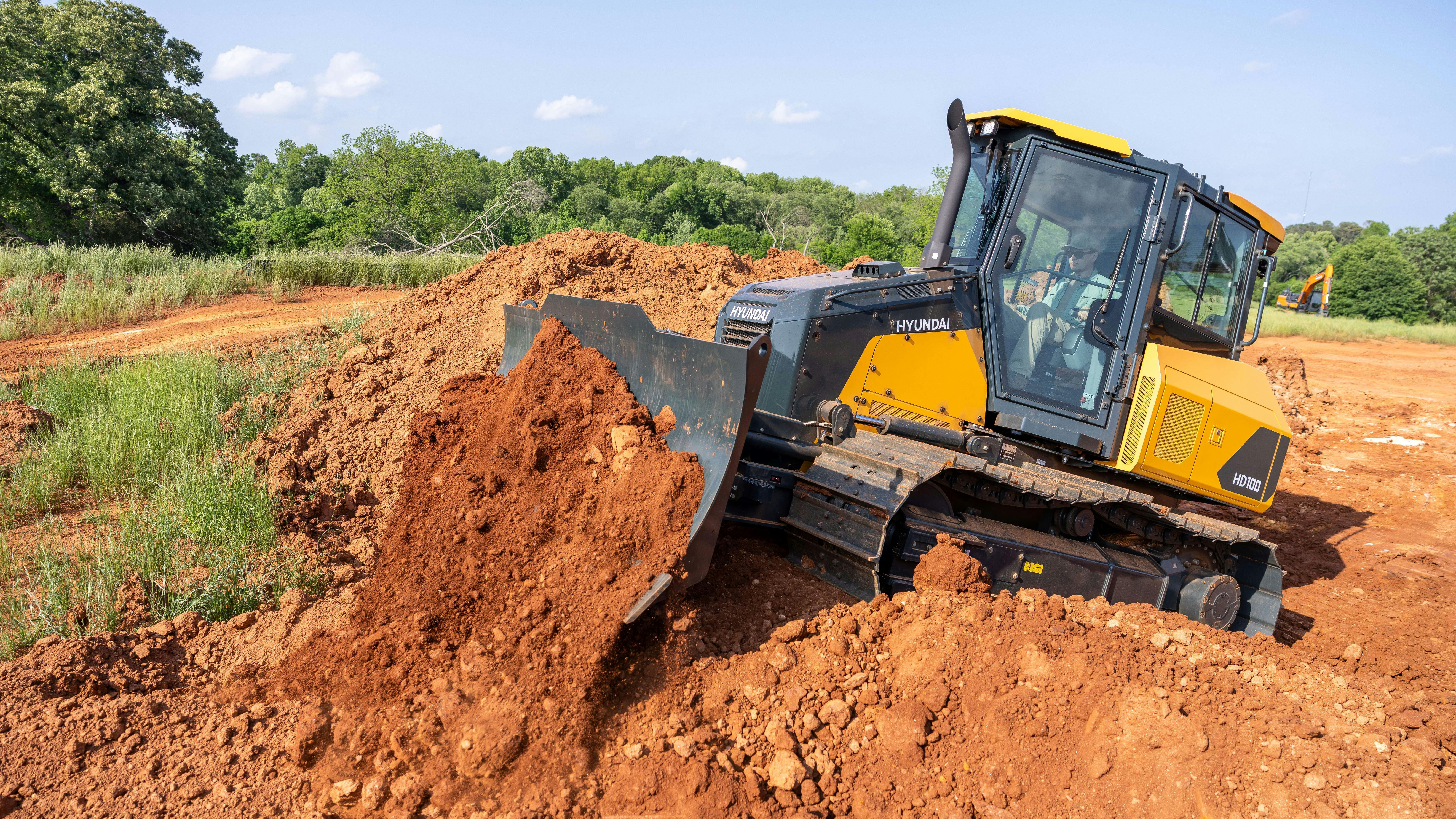 Hyundai HD100 dozer