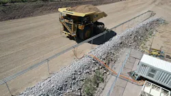 Dynamic Energy Transfer system includes a power module, an electrified rail system to transmit the energy, and a machine system to transfer energy to the truck’s powertrain. Dynamic Energy Transfer system includes a power module, an electrified rail system to transmit the energy, and a machine system to transfer energy to the truck’s powertrain.