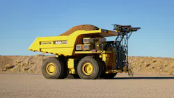 Komatsu Power Agnostic 930E can use a wide range of current and future power sources, including diesel, battery, and hydrogen fuel cells. Komatsu Power Agnostic 930E can use a wide range of current and future power sources, including diesel, battery, and hydrogen fuel cells.