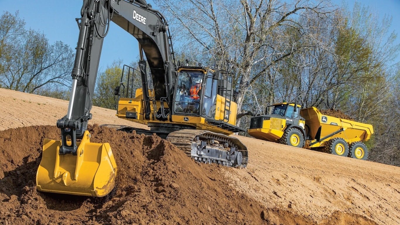Trimble Earthworks will be available for Deere SmartGrade equipment.