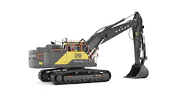 Volvo EC400 Straight Boom can reach to 39 feet. Volvo EC400 Straight Boom can reach to 39 feet.