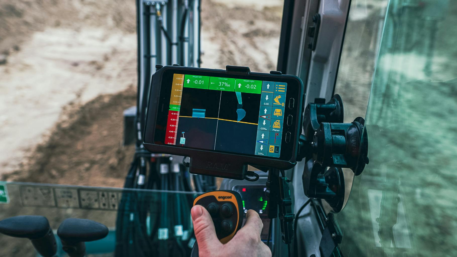 Unicontrol Unicontrol2D machine control system