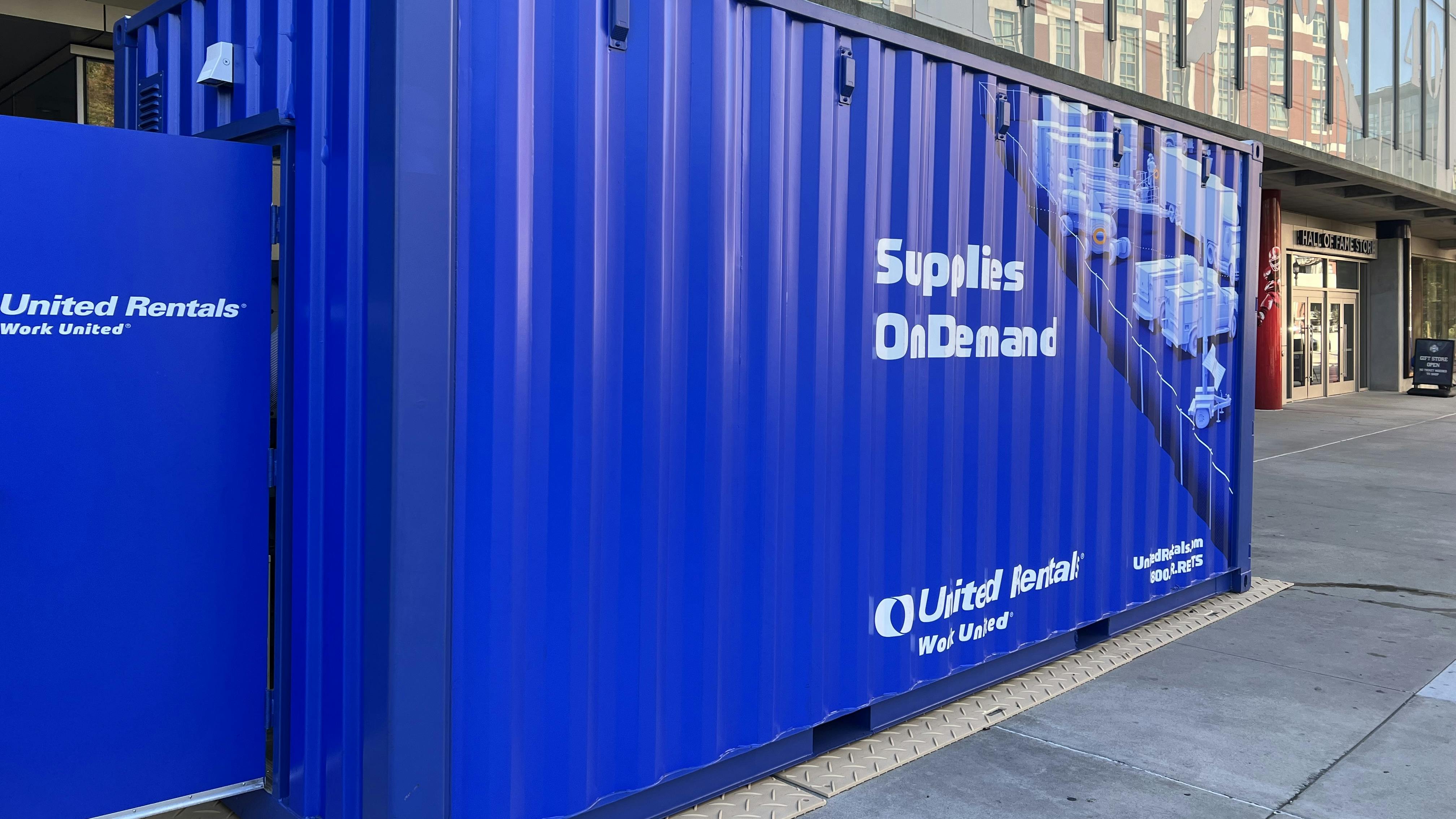 United Rentals conex