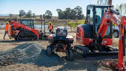 The KATR supporting material transportation on site. The KATR supporting material transportation on site.