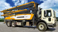 Liebherr concrete pump Liebherr concrete pump