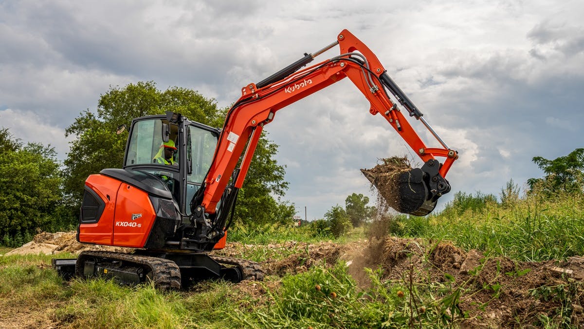 Kubota excavator
