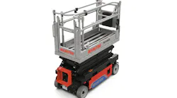 Manitou SE 1932 scissor lift has a platform heights of 19 feet. Manitou SE 1932 scissor lift has a platform heights of 19 feet.