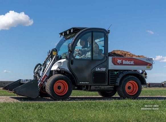 UW56 with bucket attachment