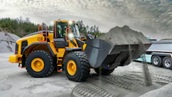 Volvo L220 wheel loader is one of five first releases of the updated lineup. Volvo L220 wheel loader is one of five first releases of the updated lineup.