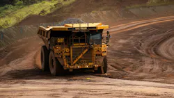 A haul truck in a Vale mine. A haul truck in a Vale mine.