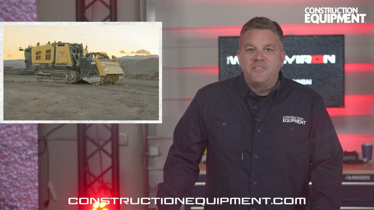 The Weekly Iron 065: January 16, 2026: Volvo Preview CONEXPO, Vermeer Surface Miner, Advance Mixer