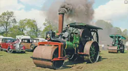 Aveling & Porter steam roller shown here on demonstration in England was built in 1920 Aveling & Porter steam roller shown here on demonstration in England was built in 1920