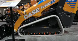 Case TL100EV electric mini track loader undercarriage Case TL100EV electric mini track loader undercarriage
