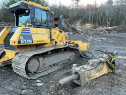 Equipment on ground Equipment on ground