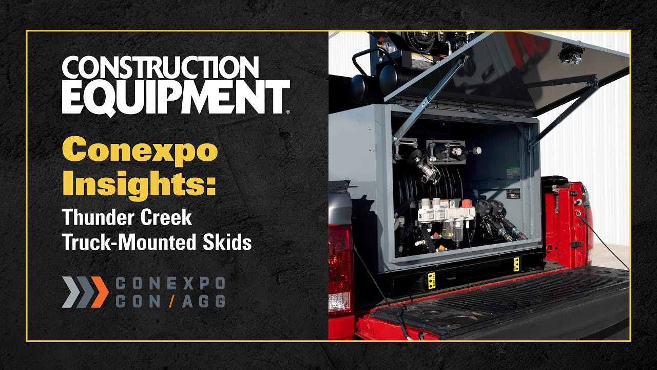 Conexpo Thunder Creek Truck-Mounted Skids
