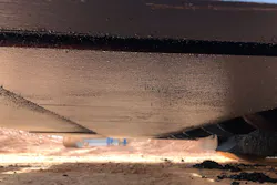 Caterpillar's SDX smooth screed plate Caterpillar's SDX smooth screed plate