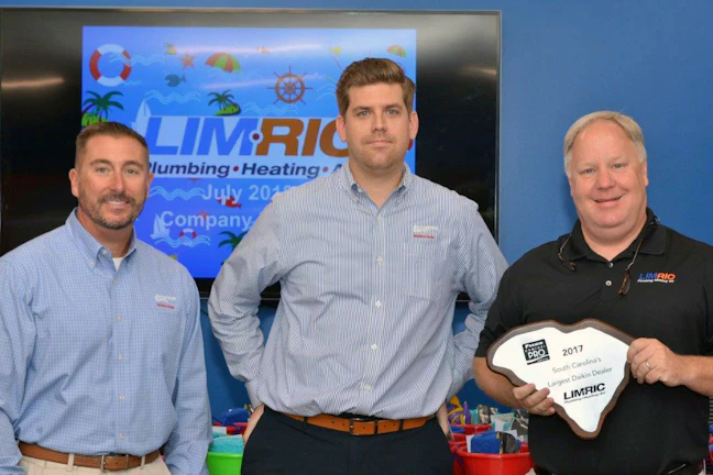 Limric Plumbing Heating Air Awarded As Daikin S Largest 2017
