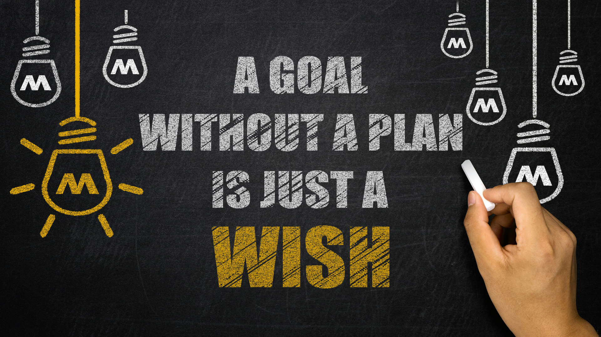 goal without a plan