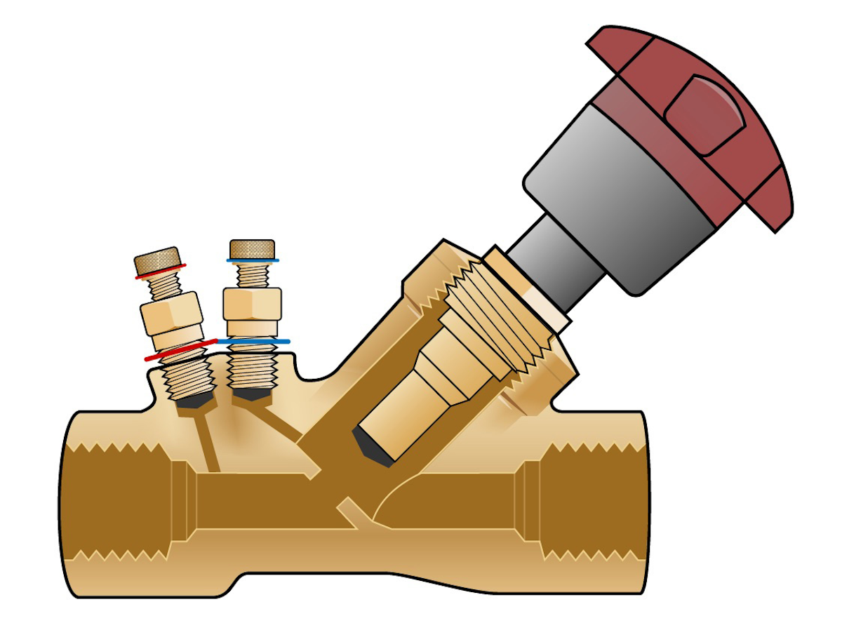 Service Clinic How to Measure Flow Through a Water Balancing Valve Contracting Business