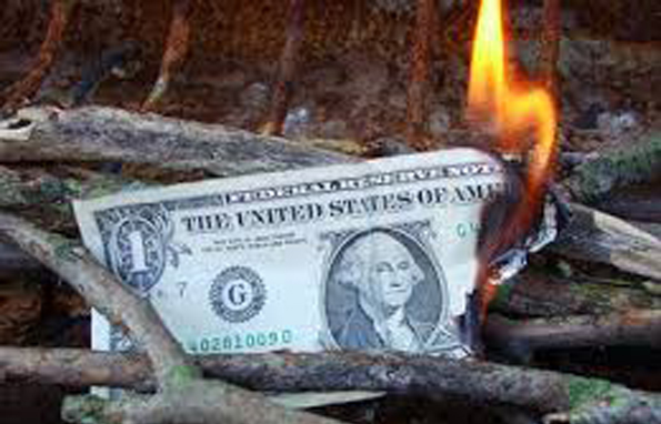 Poor cash flow is like burning money