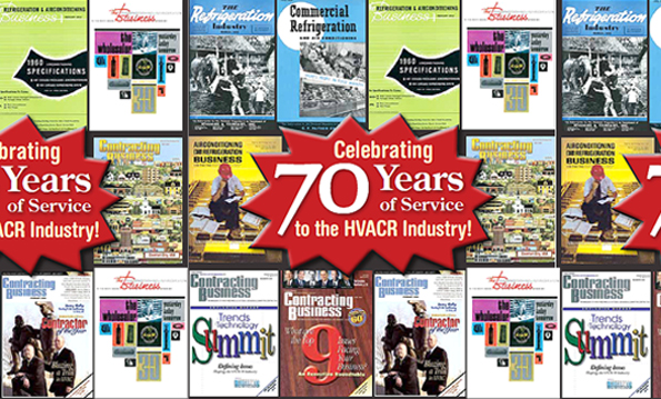 Contracting Businesscom 70th Anniversary Cover