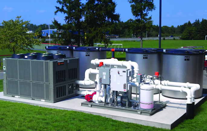 Trane Enhances Earthwise Air Cooled Chiller Plant Contracting